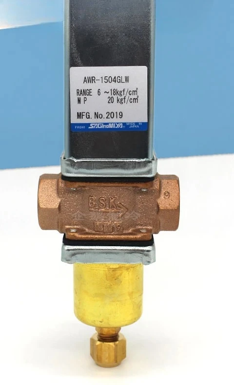

Оригинальный водяной клапан давления AWR-1504GLW, водяной клапан регулирования давления конденсата 1/2 дюйма