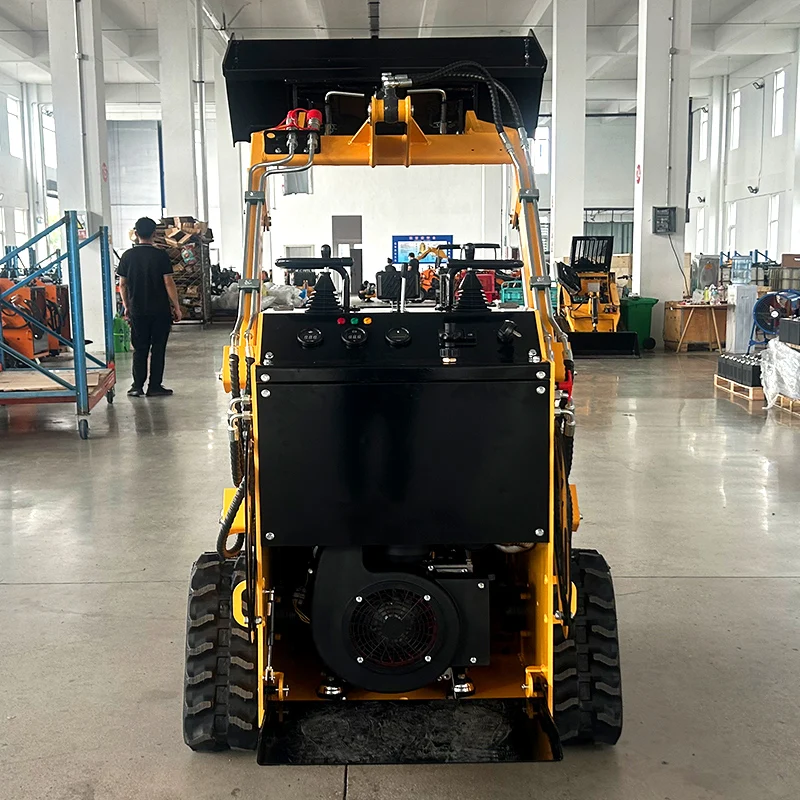 Индивидуальный широко используемый оптовый погрузчик CE EPA с бортовым поворотом Euro 5, погрузчик с рулевым управлением, погрузчик с бортовым поворотом для сада на продажу