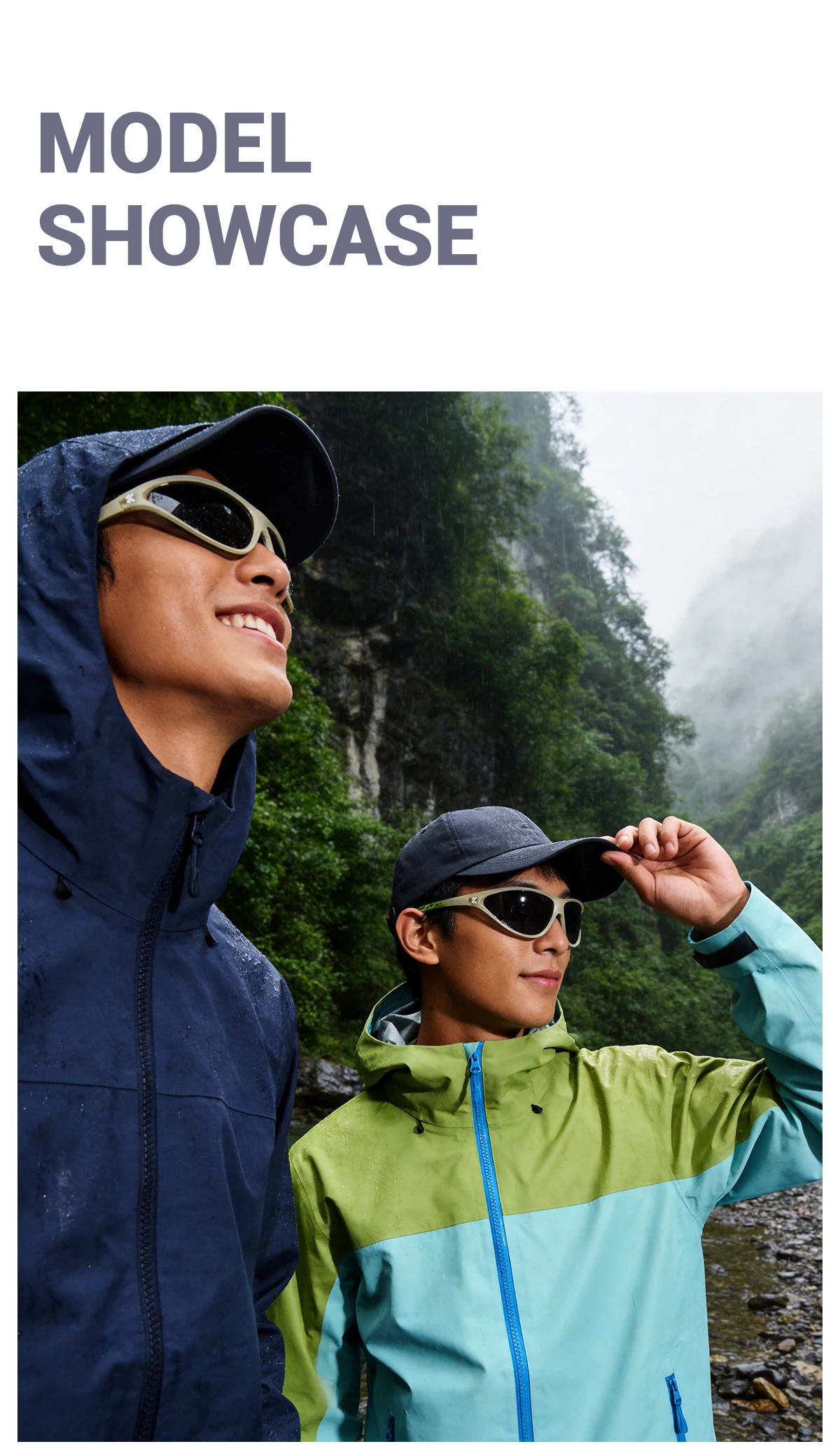 Kapvoe Neue Wander-Sonnenbrille Camping Mode-Sonnenbrille für Männer Photochrome Fahrradbrille MTB-Bike-Brille Angelbrille Sportbrille – Detail 13