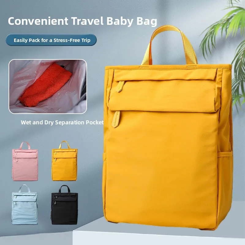 

Faionable Lightweight Materni Bapa 2025 Mommy Bag Baby Gear Outdoor Dual-oulder Bag Large Capaci Multi-Function B...