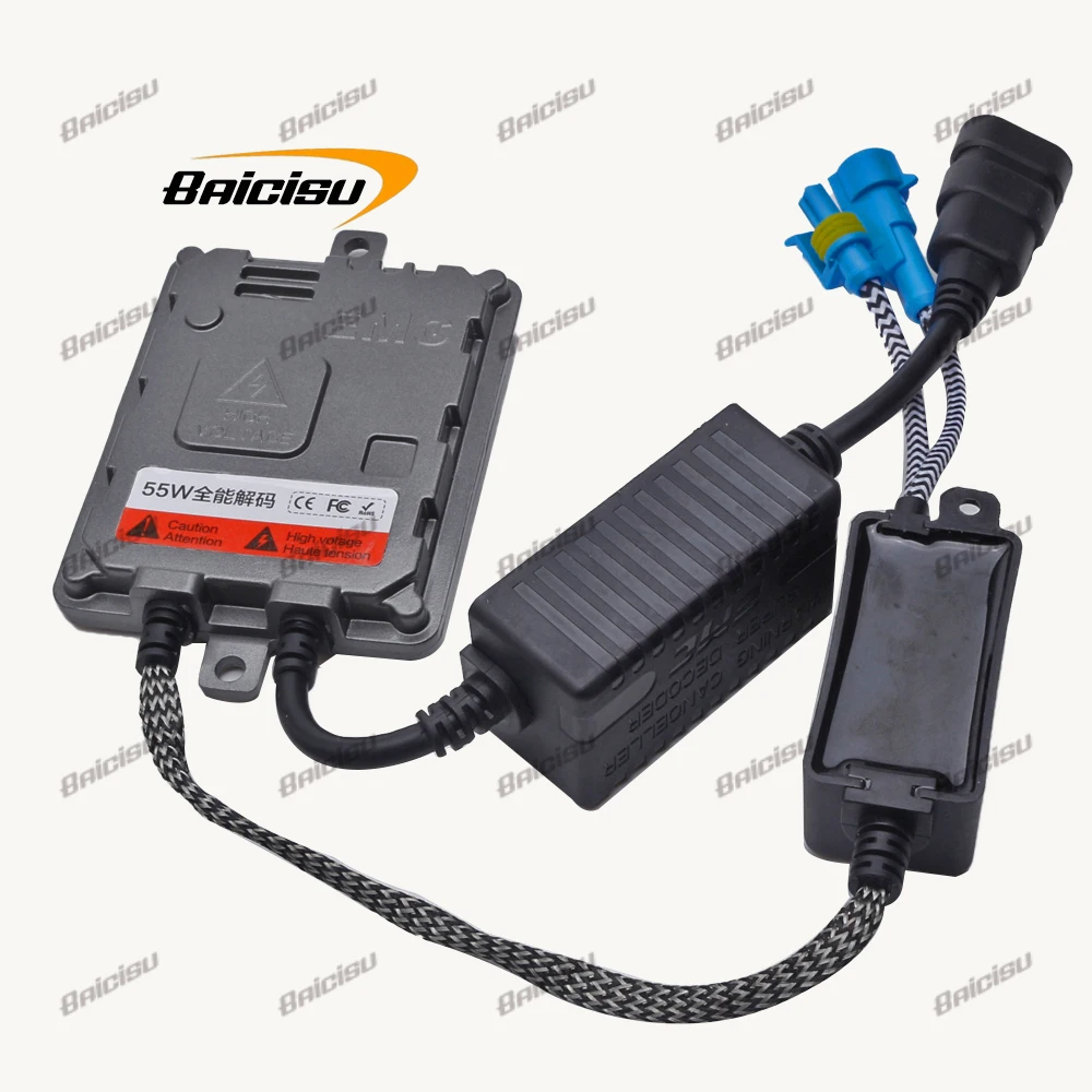 2017 Limited Hot Sale 1pcs Cars Xenon  Can-bus 12v 55w Slim Ballast Error free for Hid H11 H7 H8 H4 Hb4 Hb3 D2s Ignitor Blocks