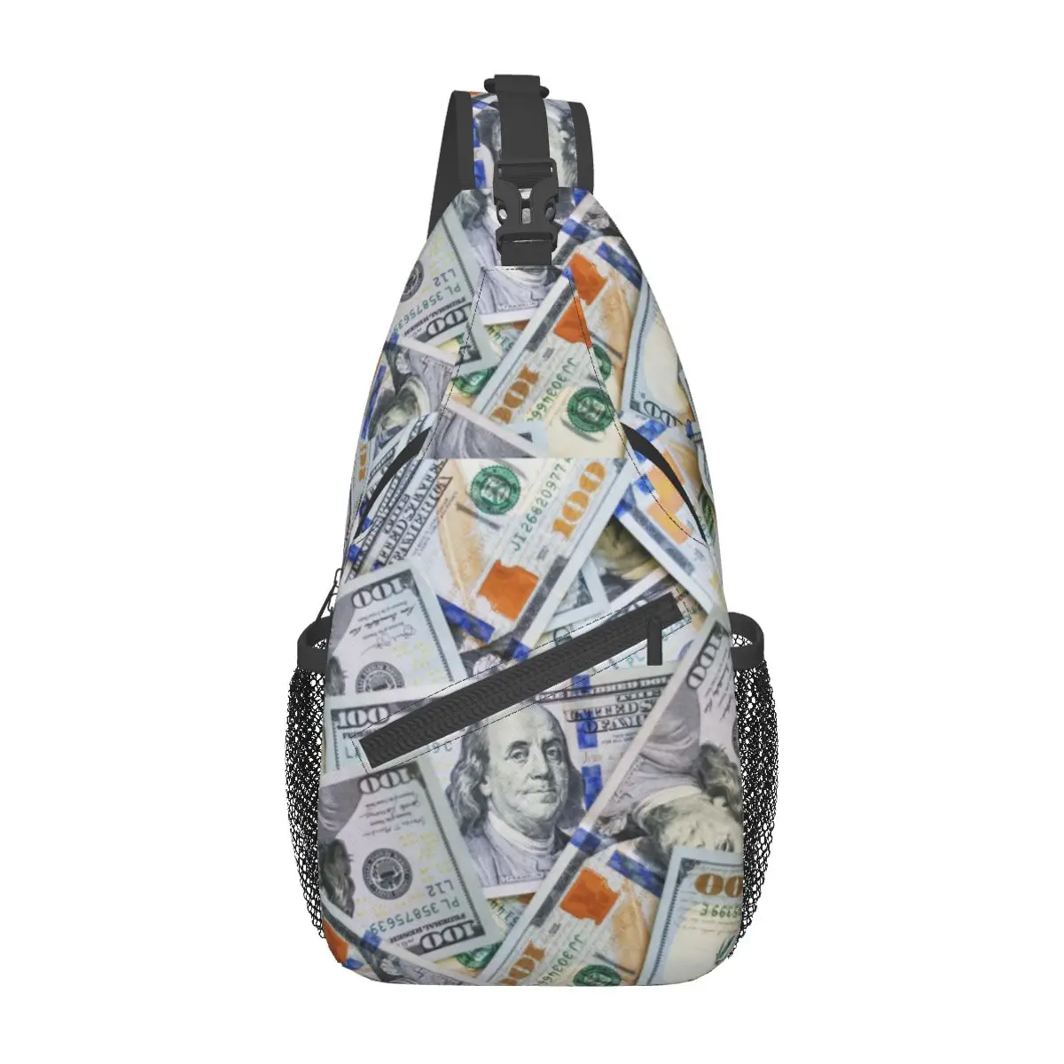 

Dollar Crossbody Sling Bag SmallChest Bag Money Shoulder Backpack Daypack for Travel Hiking Cycling Pack