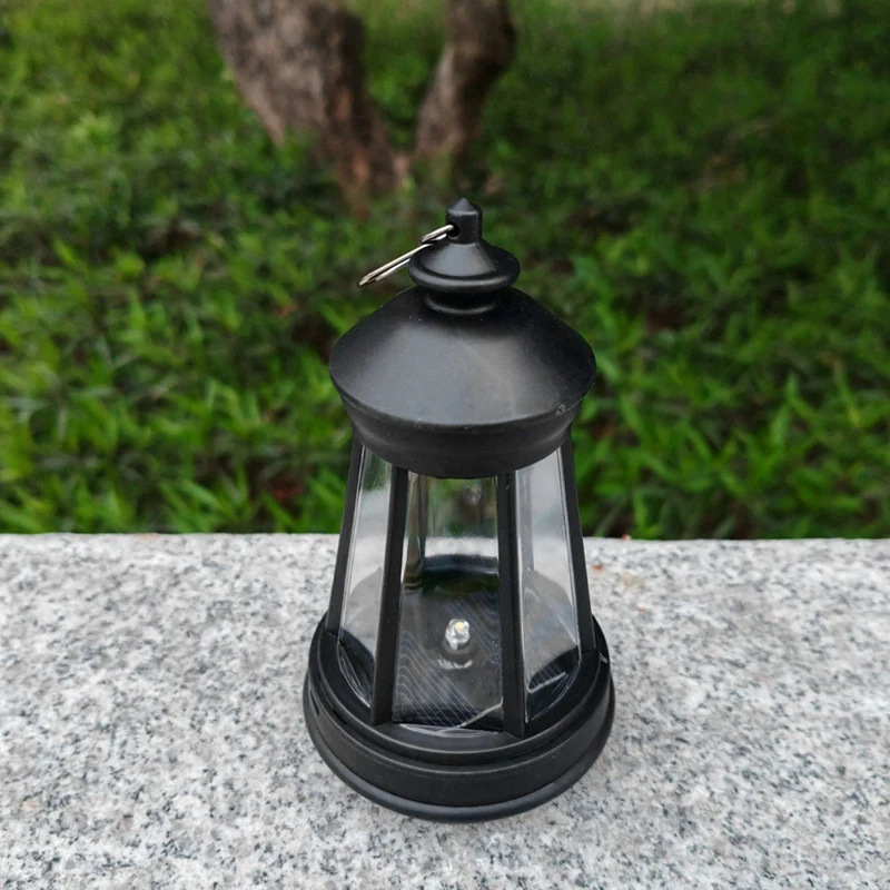 Solar Lantern Outdoor Waterproof Large Lighthouse Lantern Led Light Source Garden Decorative Lights Decorative Lights