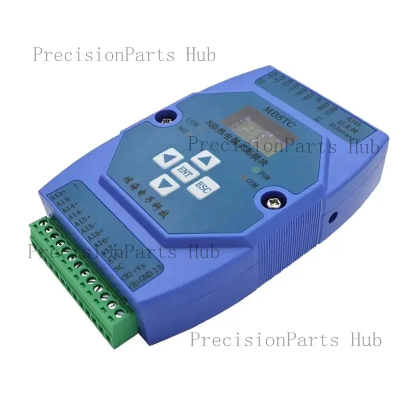 4/6/8-channel K-type Thermocouple Temperature Acquisition Module MODBUS RS485 With Display
