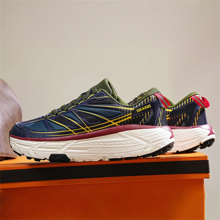 Zapatillas de correr transpirables para hombre y mujer, zapatos deportivos ligeros con cojín de aire, cómodos, atléticos, para senderismo al aire