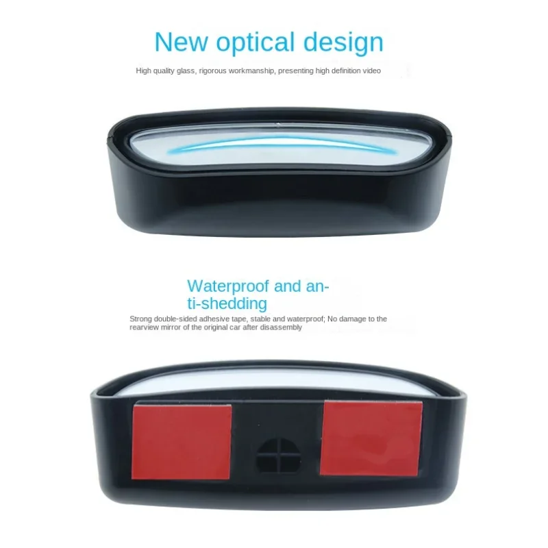 Car Auxiliary Mirror Definition Convex Mirror Blind Spot Rearview Mirror Reversing Auxiliary Mirror Easy Install Car Accessories