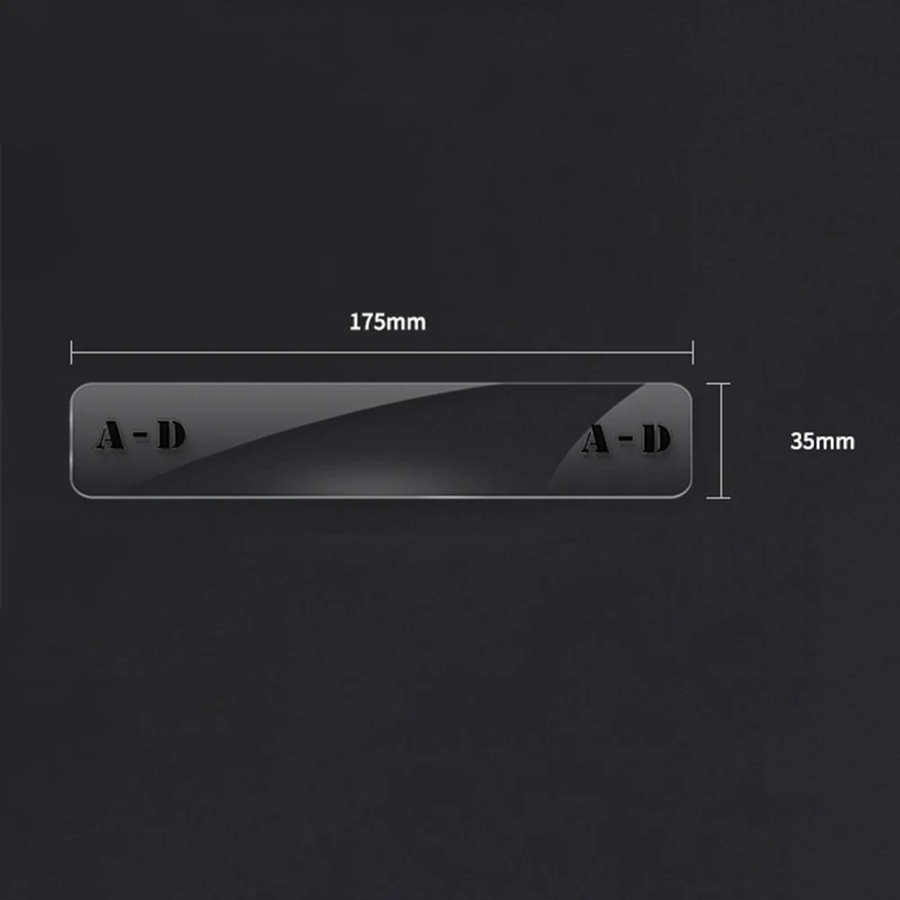 

6pcs Album Organizer Record Divider For Shelf Storage Card Sorting Alphabet Tab For 843-095-H CD&LP CD Horizontal LP Horizontal