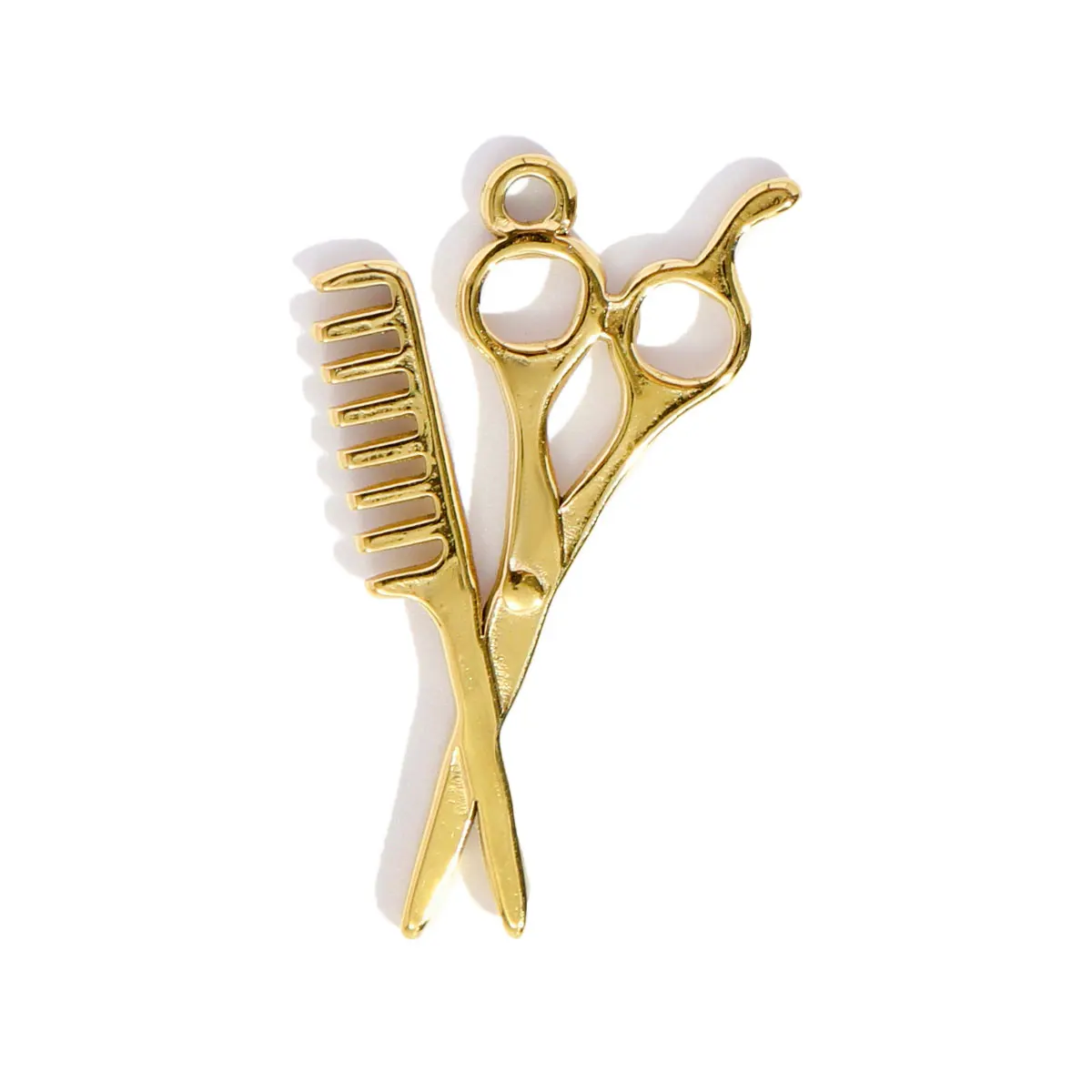 3 قطعة/الوحدة الفولاذ المقاوم للصدأ الشعر المتقلب مضرب تنس قلادة سماعة العنب صبي فتاة Charms بها بنفسك سحر قلادة صنع النساء المجوهرات