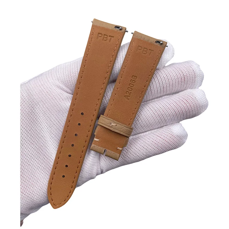 IWC ポートフィノ用、レザー時計ストラップ