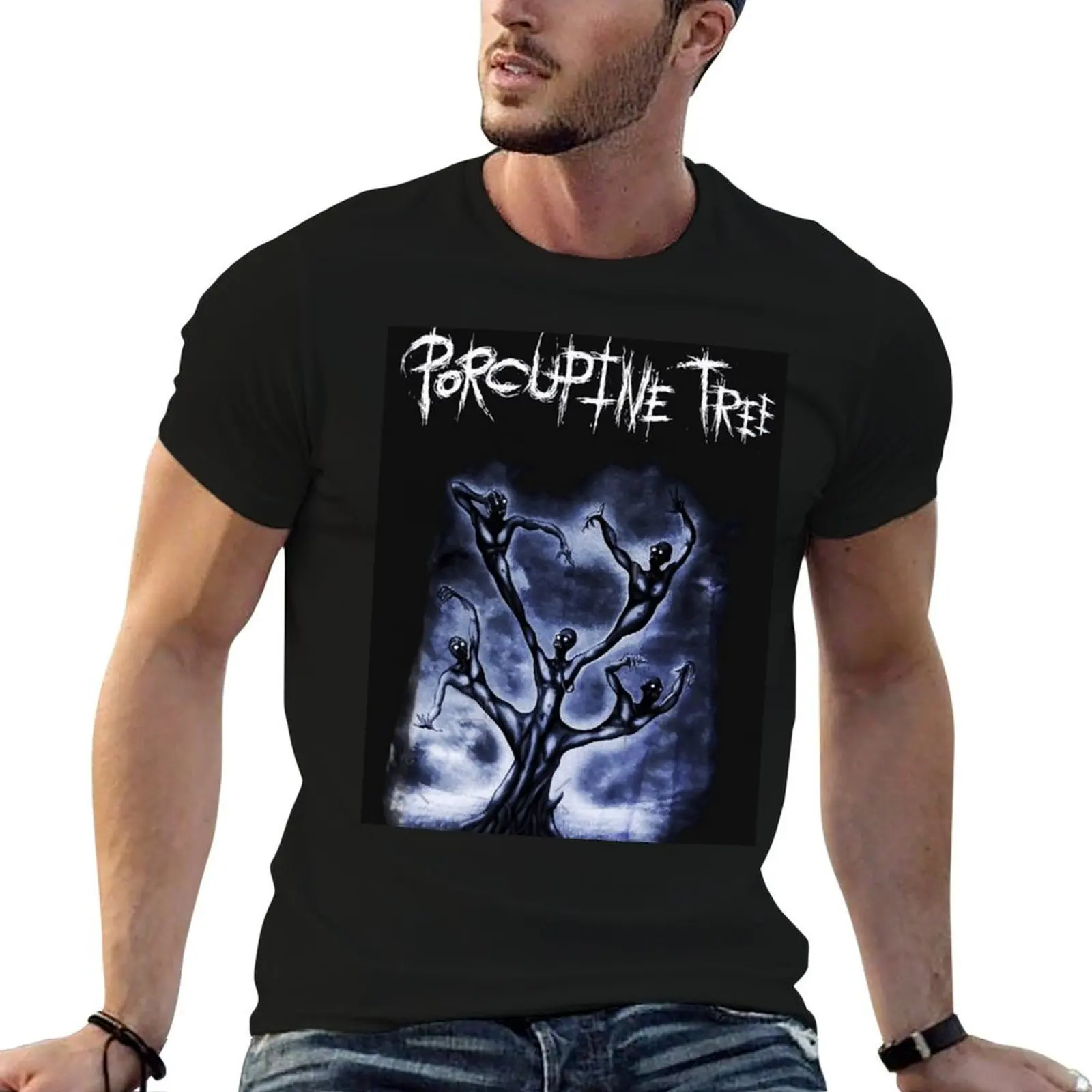 

Porcupine Tree T-Shirt man t shirts for men casual t shirts for man cotton soft T-Shirt