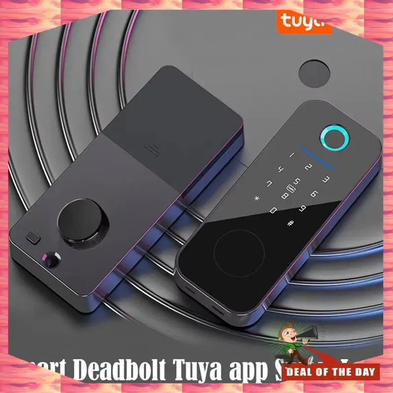 24-Hour Delivery Tuya App Remote Control Smart Door Lock Indoor House Electronic Lock Deadbolt Withkeys Lock