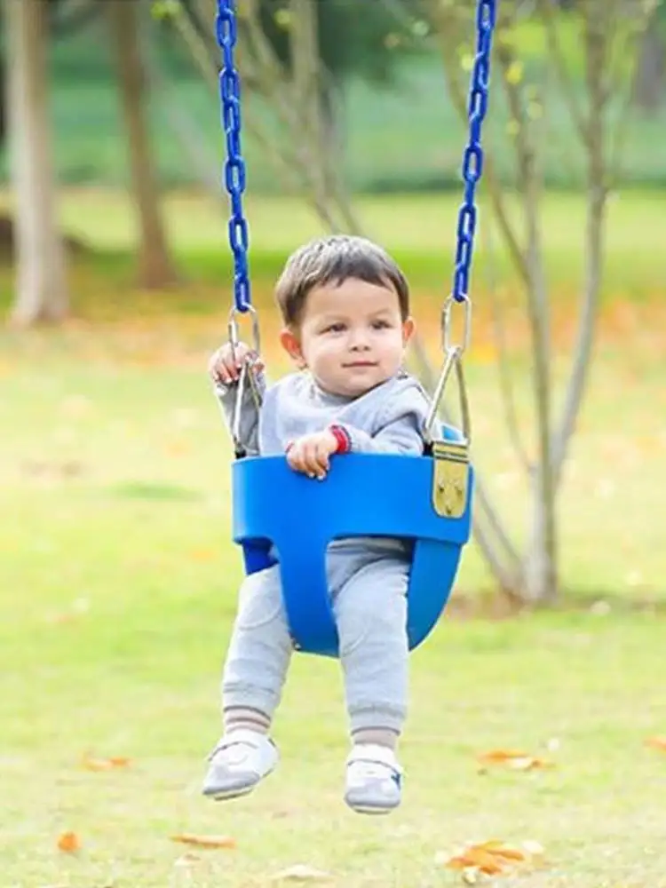 Columpio de árbol para jardín al aire libre para niños, asiento de cuerda para niños, cesta colgante suave de EVA, juguete colgante para guardería, regalos para patio de juegos