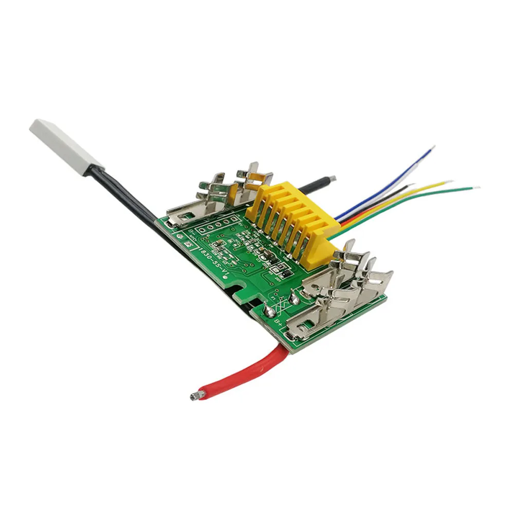 18v 1.5ah 3ah 6ah 9ah bateria de lítio ferramenta elétrica proteção de carregamento placa circuito led para makita bl1830 bl1815