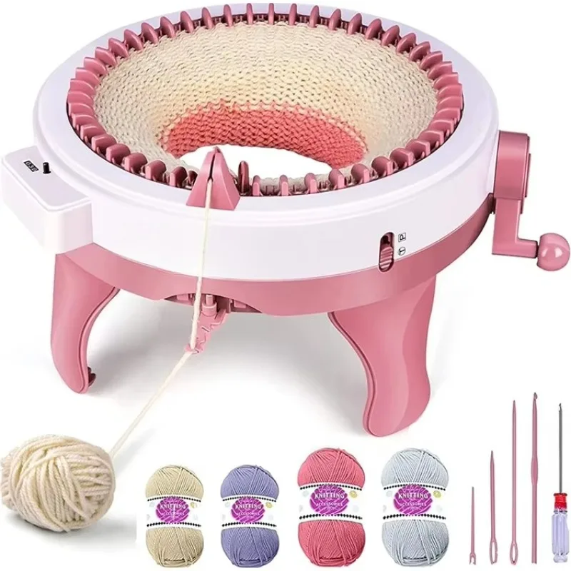 

Sweater Hat Scarf Socks Knitting Machine Round Double Knitting Loom Set Adult Children's Gifts