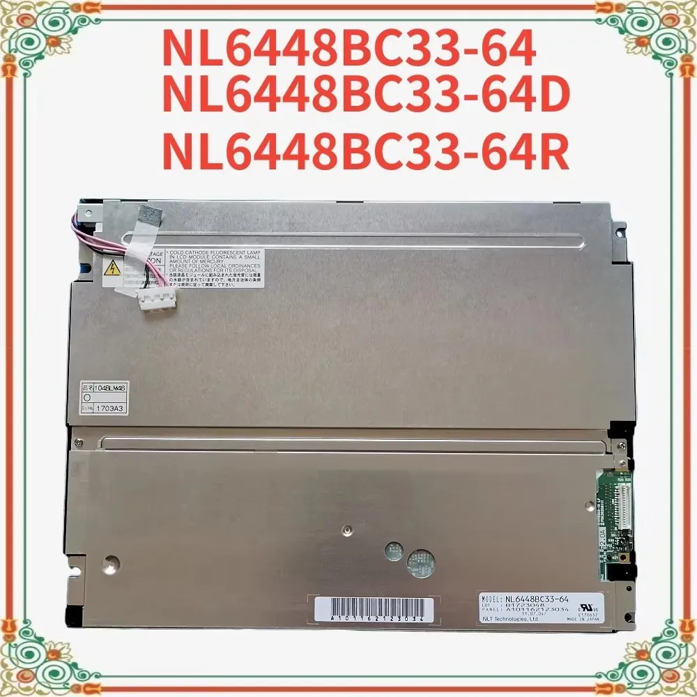 

Оригинальный 10,4-дюймовый NL6448BC33-64 NL6448BC33-64D NL6448BC33-64R 100% протестированный 640*480 ЖК-экран Панель дисплея для NEC