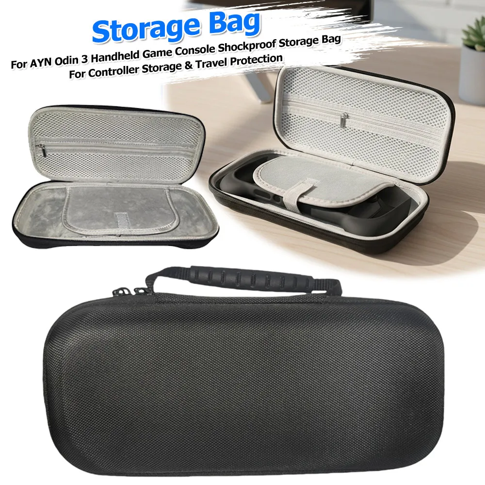 

Портативный чехол-органайзер для игровой консоли AYN Odin 3, защитный кейс для хранения и переноски игровой консоли