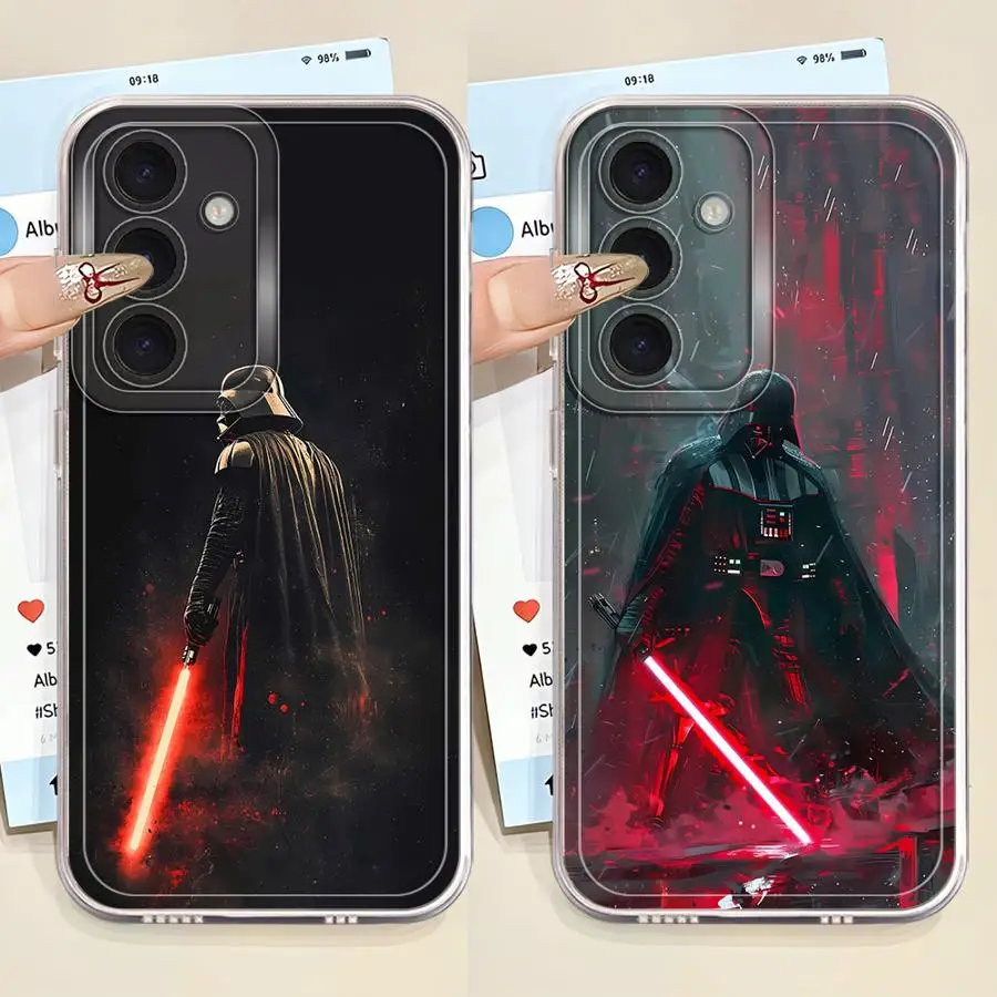Capa S-Stars Wars para Samsung Galaxy A57 A26 A24 A56 A34 A35 A54 A15 A52 A17 A52 A14 A16 A25 A51 A36 A37 A55 A31 A23