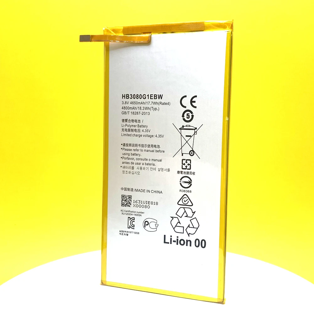 New HB3080G1EBW Battery For Huawei MediaPad T3 10 /T3 9.6 LTE AGS-L09 AGS-W09 AGS-L03 Tablet High Quality With Tracking Number