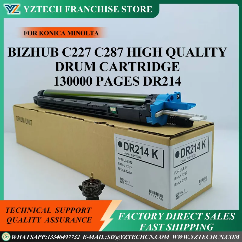 

DR214 drum unit for Konica minolta bizhub C227 C287 C367