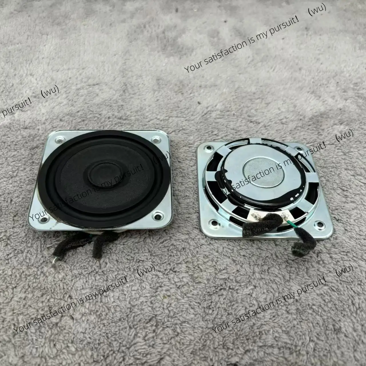 

Unpacking 3-inch ultra-thin woofer, mid-woofer 8 euros ultra-thin woofer DIY speaker woofer