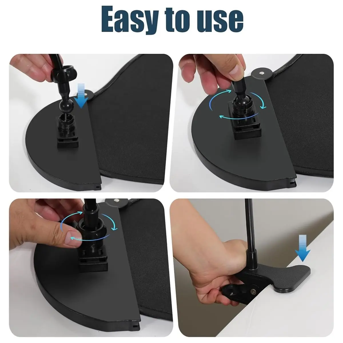 Adjustable Cubicle Shade for Laptops - Enhances Privacy, Reduces Glare, for Office and Outdoor Use