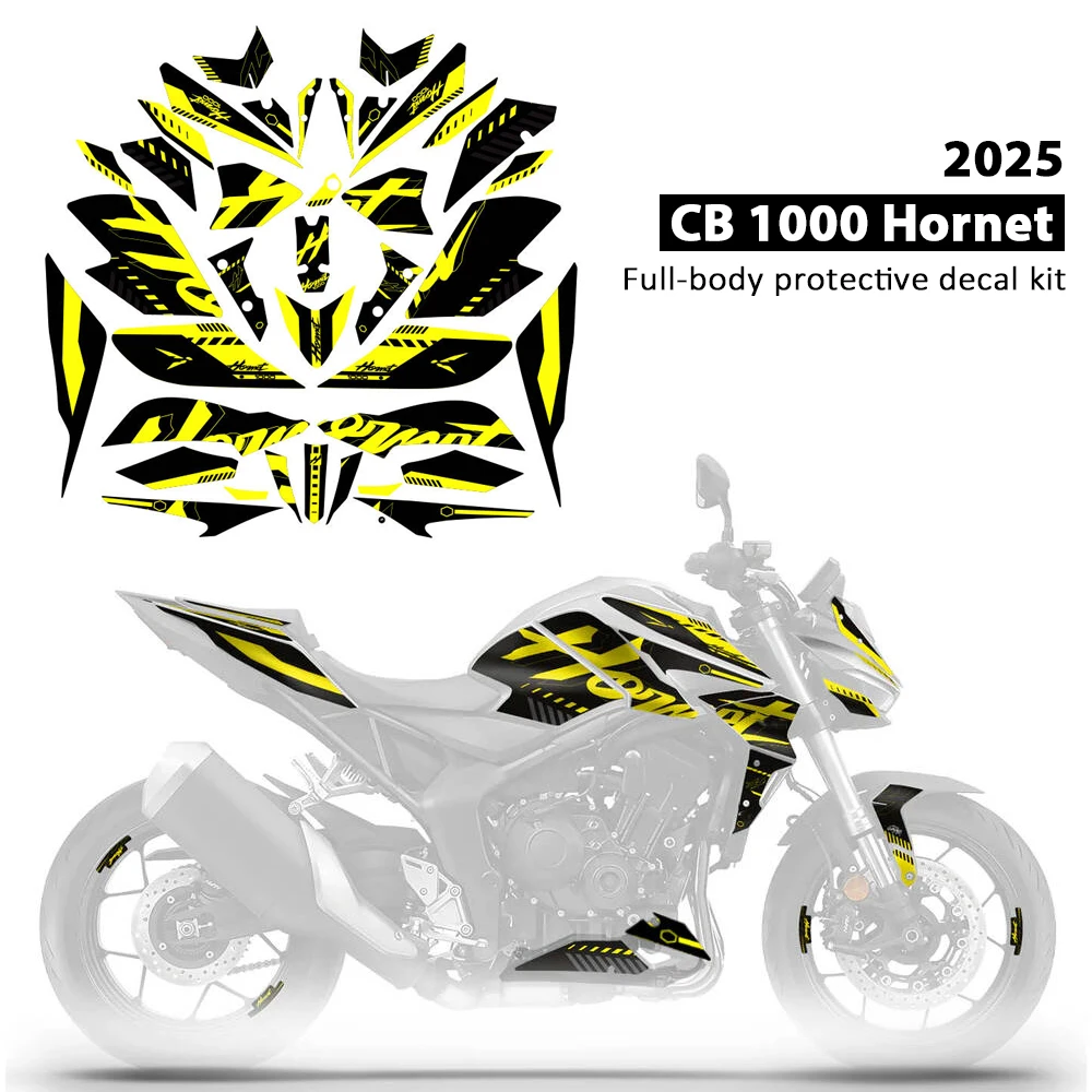 

Для Honda CB1000 Hornet 2025 комплект защитных наклеек для всего тела, водонепроницаемые и устойчивые к царапинам защитные наклейки для краски CB 1000