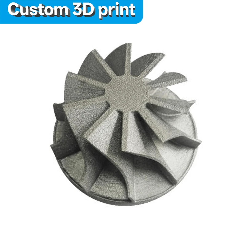 Custom Metal 3D Printing Service 316L AlSi10Mg for Industrial Brackets Housings Functional Prototypes