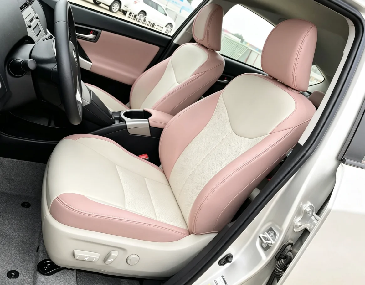 Für Alphard 30 2011~2017 Maßgefertigte Autositzbezüge Luxuriöses Nappaleder 100% Passgenau Innenraumzubehör 360 ° Vollständige Abdeckung – Detail 7