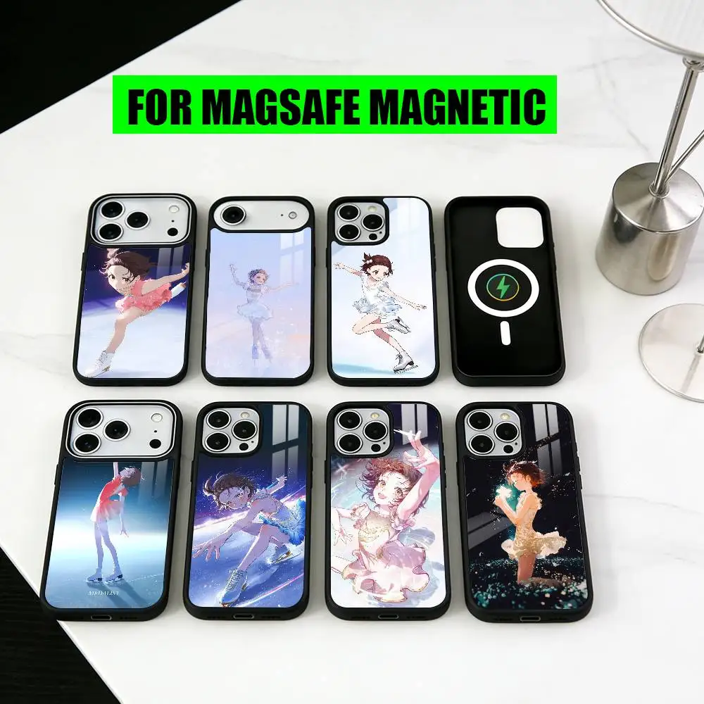 

M-Medalist girl I-Inori Y-Yuitsuka Phone Case For iPhone17,16,15,14,13,12,11 Plus,Pro Magnetic For Magsafe Wireless Charging
