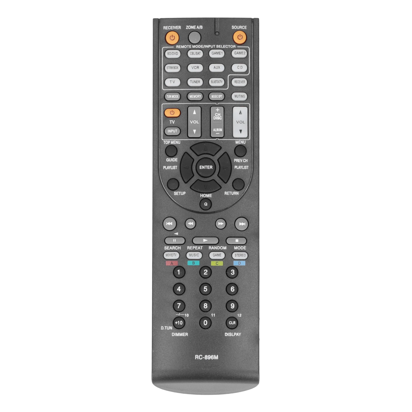 RC‑896M Remote Control Replacement for Onkyo Power Emplifier AV Receiver RC‑737M RC‑801M RC‑836M Remote Controller