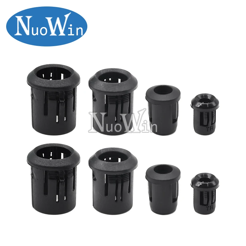 10pcs Black Plastic Lamp Bases 3mm/5mm/8mm/10mm LED Diode Holder Black Clip Bezel Socket Mount DIY Light Emitting Diode