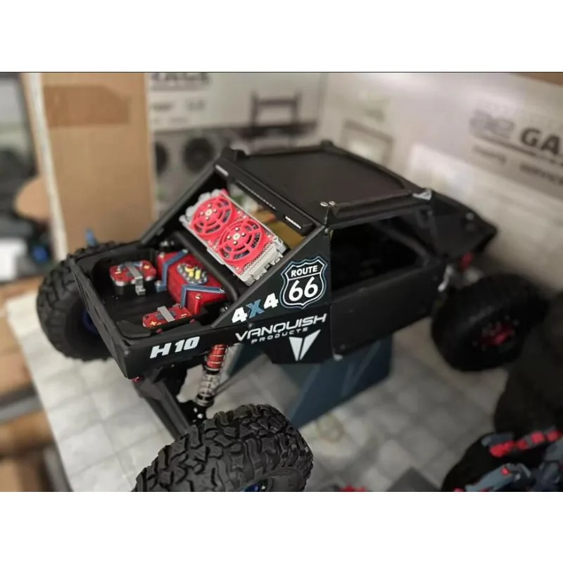 Multi-color FDM Printed Simulated Radiator Decorative Upgrade Parts, Fit for 1/10 VP H10 RC Crawler Scale Model Mod Accessories
