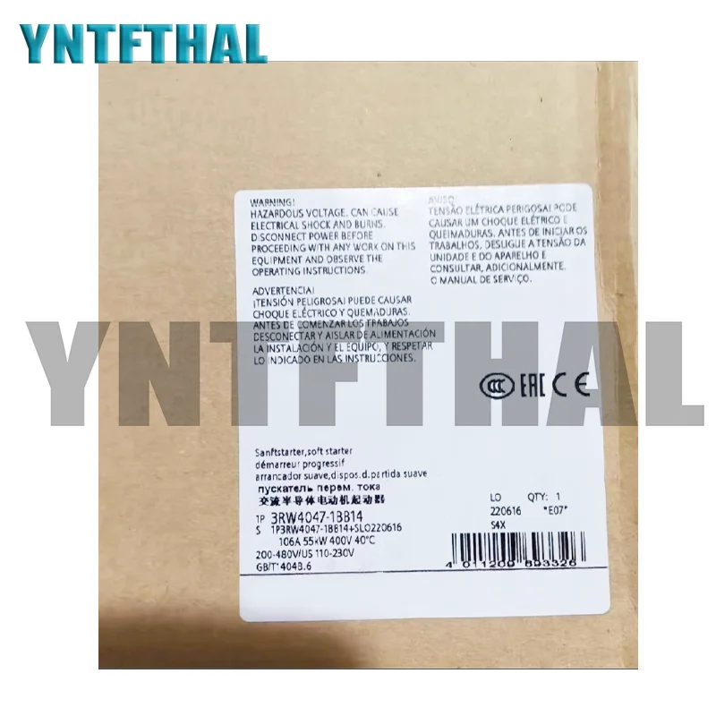 جديد وأصلي 3RW4047-1BB14 3RW4038-1BB14 بداية ناعمة
