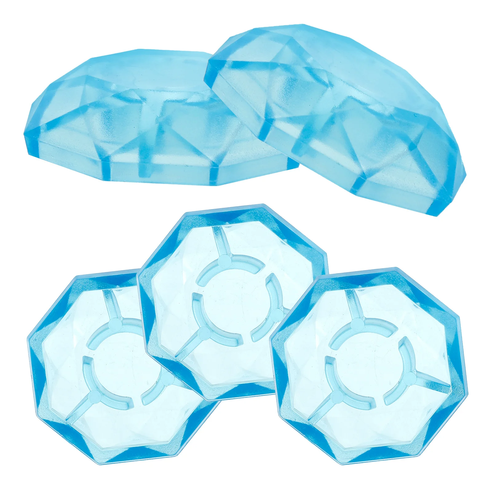 

5 Pcs Stepping on The Nail Cap Guitar Effects Footswitch Toppers Pedal Electric