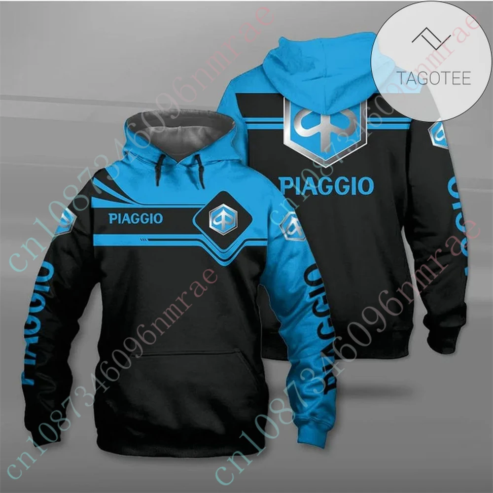 Piaggio Zip Hoodies Unisex Clothing Harajuku Pullover Top Casual 3D Printing Sweatshirt Anime Hoodies For Men Women Custom Logo