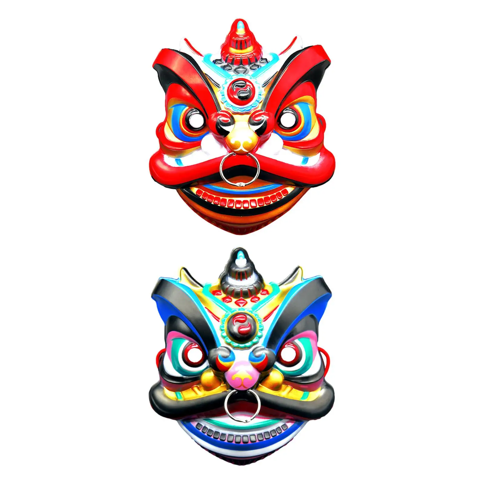 

Oriental Lion Mask Lion Mask Lightweight Facial Cover Lion Dance Mask Animal Face Mask for Masquerade Dress up Roles Play