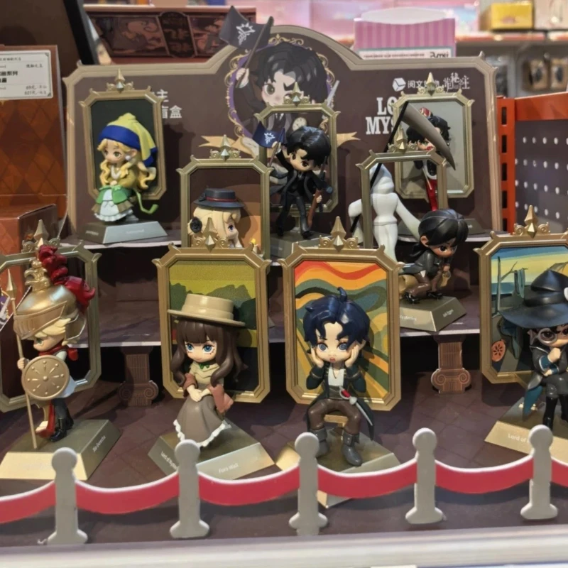 Herr der Geheimnisse Berühmte Gemälde Serie Blind Box Spielzeug Kawaii Anime Action Figur Überraschung Mystery Box Puppen Geburtstag Geschenk Spielzeug