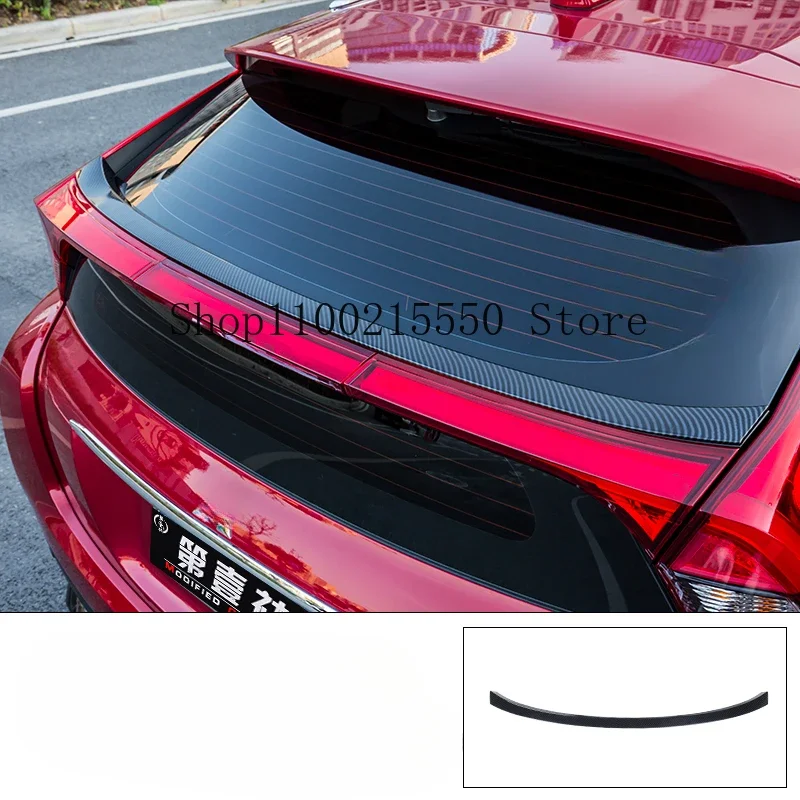 

For Mitsubishi Eclipse Cross 2018 - 2022 Rear Trunk Tail Accessories Molding Upper Tailgate Door Strip Accent Garnish Styling