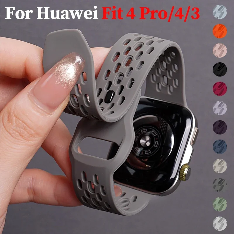 yZ[zHuawei Watch Fit 4 Pro/SportΉ ʋCVRXgbv Xgoh uXbg xg Huawei Watch Fit 4/Fit 3 oh ANZT[