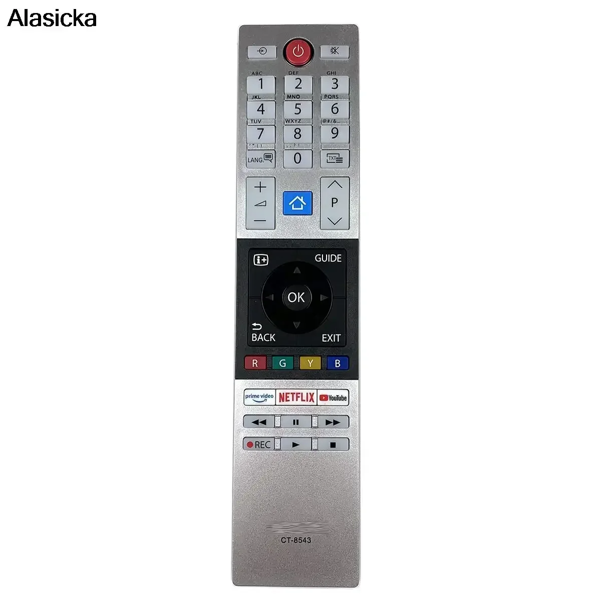 For Toshiba LED HDTV TV 75U68 65U68 65U58 55V68 55V58 55U78 55U68 55U58 CT-8533 CT-8543 CT-8528 Replacement Remote Control