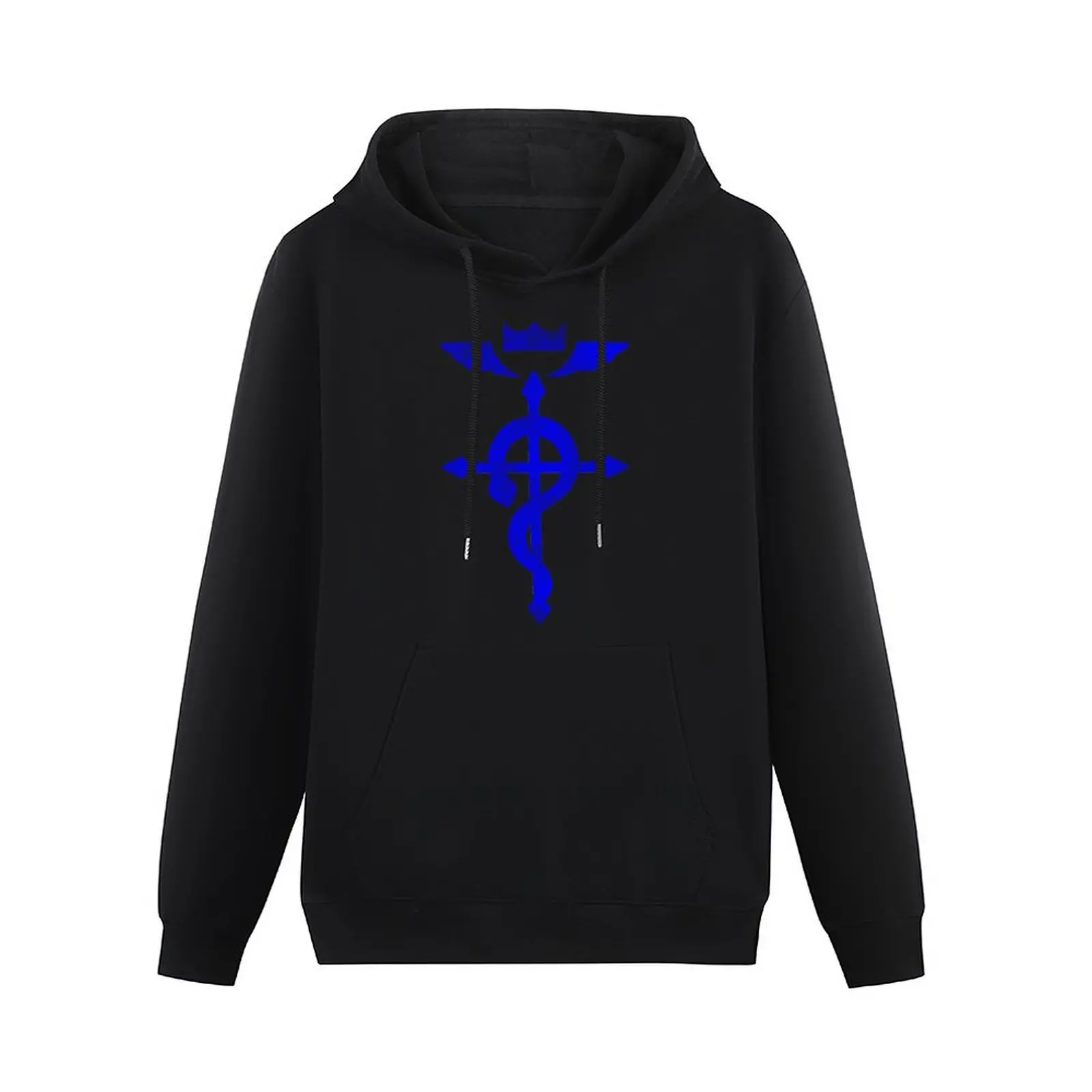 Fullmetal Alchemist logo Blue Pullover Hoodie winter clothes fashion men korean autumn clothes anime clothing autumn hoodie