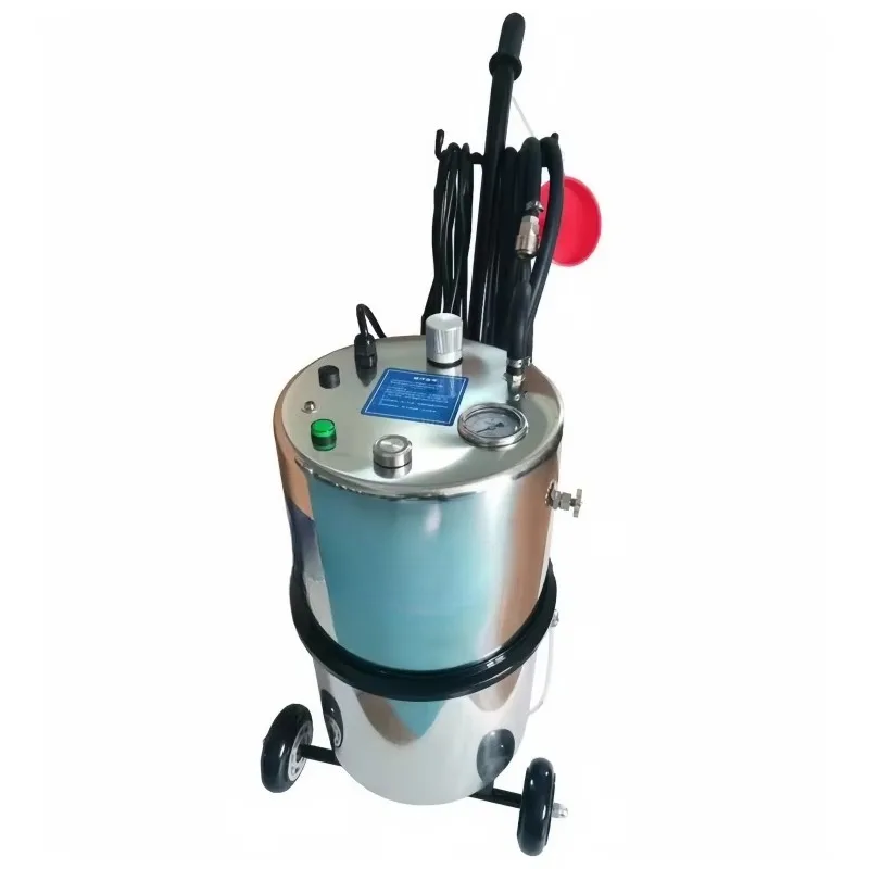 Brake Oil Replacement Machine, Stainless Steel,    Compression, Fluid Filling and Discharging Machine, RA-9100