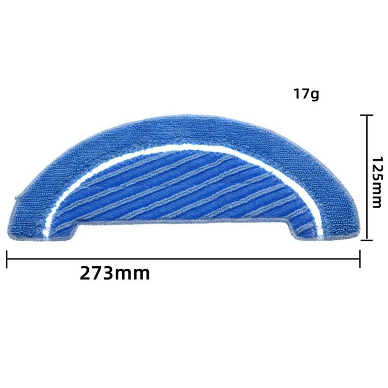 Conga-掃除機ロボットアクセサリー,モップクロス,布製グリップキット,1090, 1790シリーズ,12個