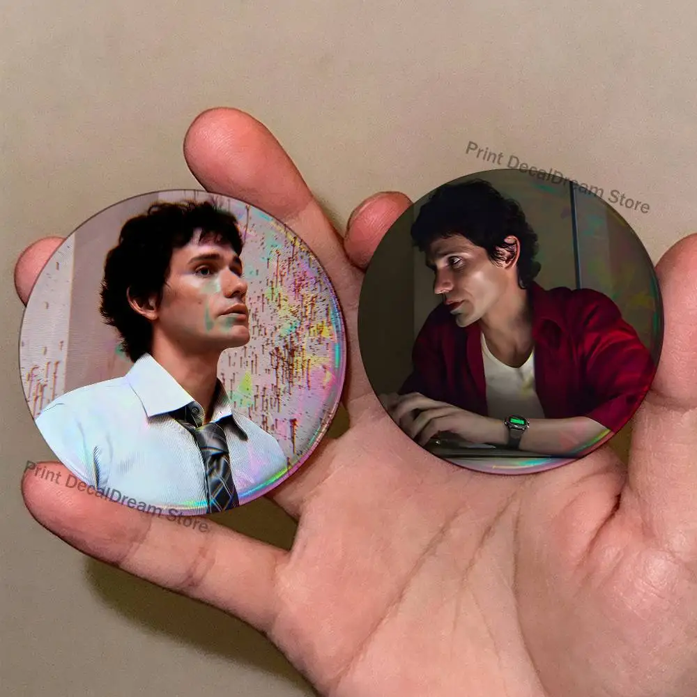 

Christian D-Dexter Brian Moser Badges Creative Tinplate Button Pins Brooch Creative Quotes Badge Clothes Backpack Jewelry Gift