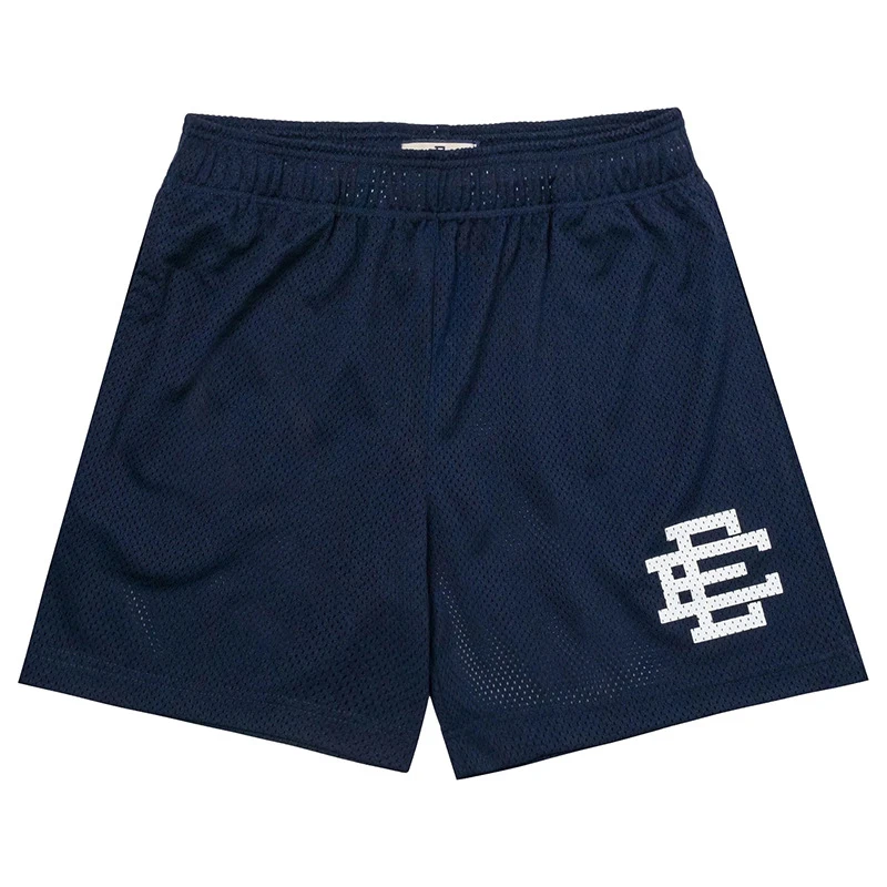 EE. Eric Emanuel-pantalones cortos de playa para hombre y mujer, Shorts deportivos para entrenamiento, gimnasio, trotar, malla, informales, Verano