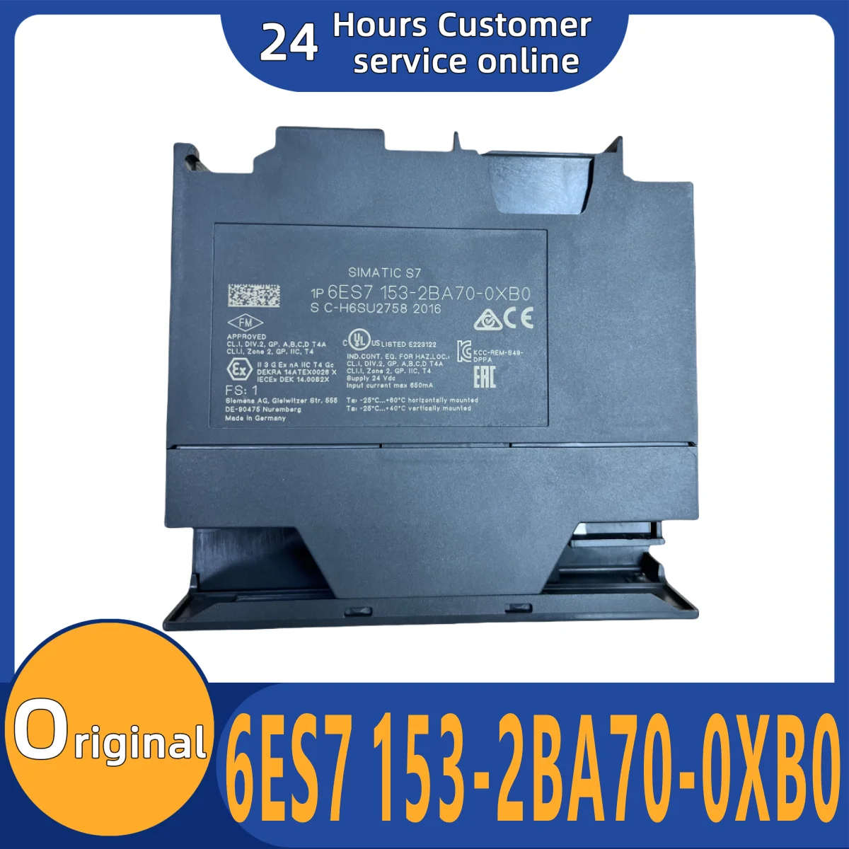

Совершенно новый оригинальный модуль 6ES7 153-2BA70-0XB0 6ES7 153-2BA10-0XB0 6ES7 153-2AB01-0XB0.