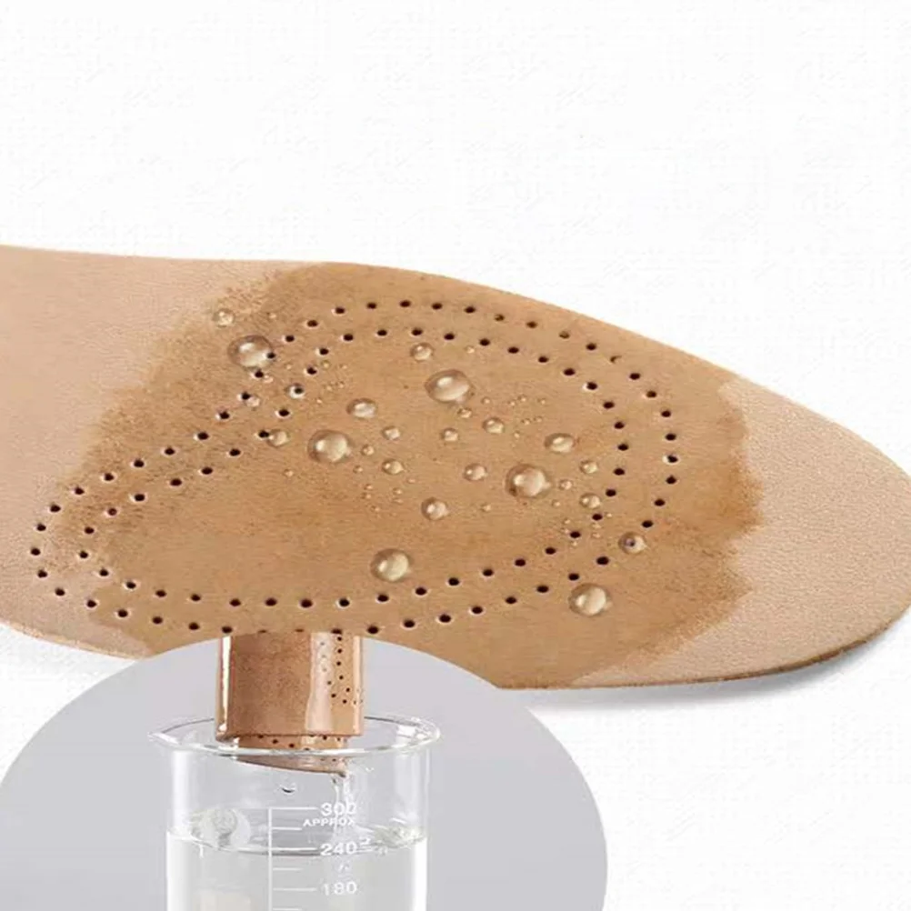 

1 Pair Lambskin Insoles Breathable Sweat-Absorbing Comfortable Pads For Sports Shoes Boots Work Shoes Beige 45/46 Foot Care