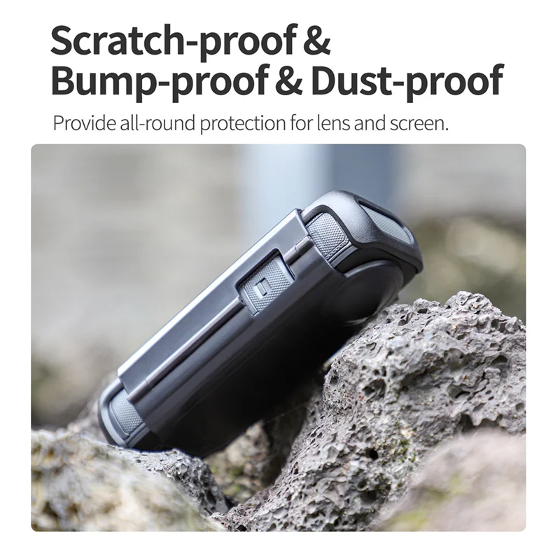 

Чехол для камеры SUNNYLIFE для Insta360 X4, чехол для объектива, экрана, прозрачный чехол, противоударные пылезащитные аксессуары