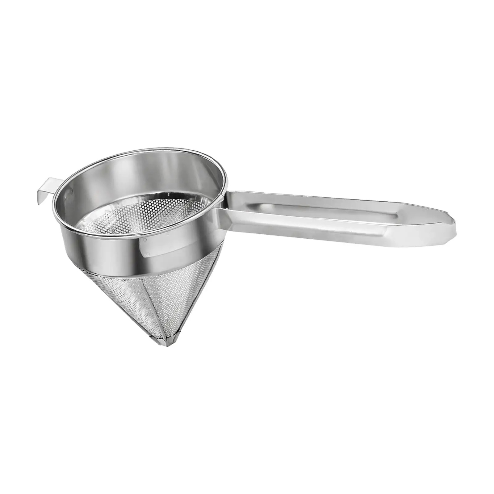 Stainless Steel Cooking Strainer Conical Mesh Colander Basket Utensil for Pasta Pot Soup and Canning