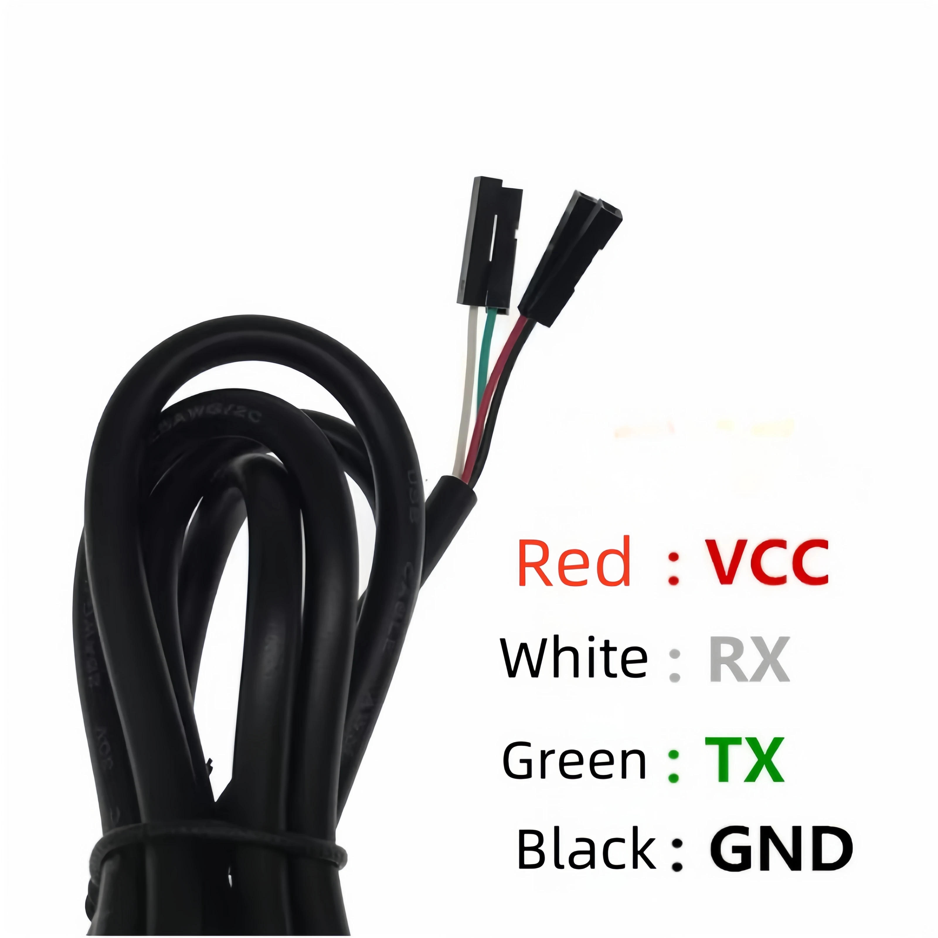 Módulo de Cable Original CP2102 USB a UART TTL, adaptador serie 4 pines 4P, módulo de Cable de descarga para Win10 y Raspberry Pi, 1M